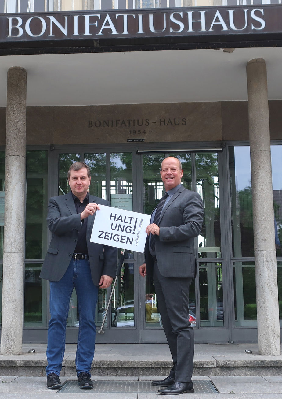 Burkhard Kohn und Gunter Geiger